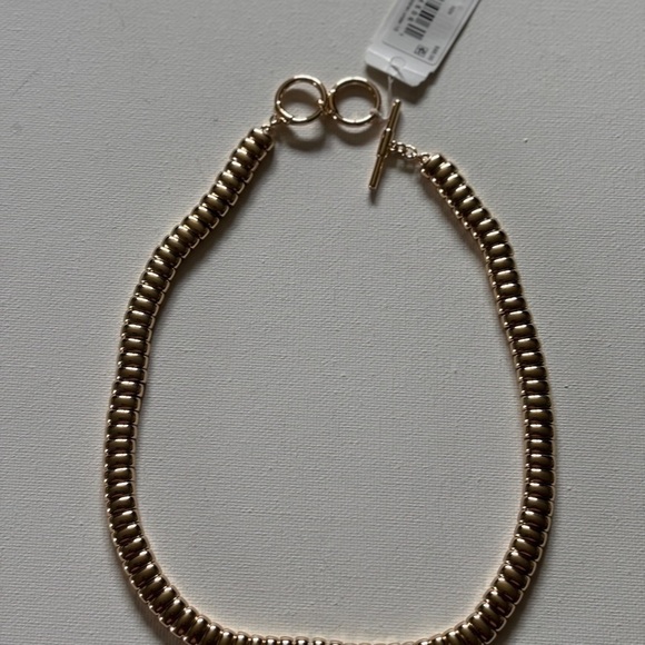 Lauren Ralph Lauren Gold Tone Collar Statement Necklace - Picture 3 of 5